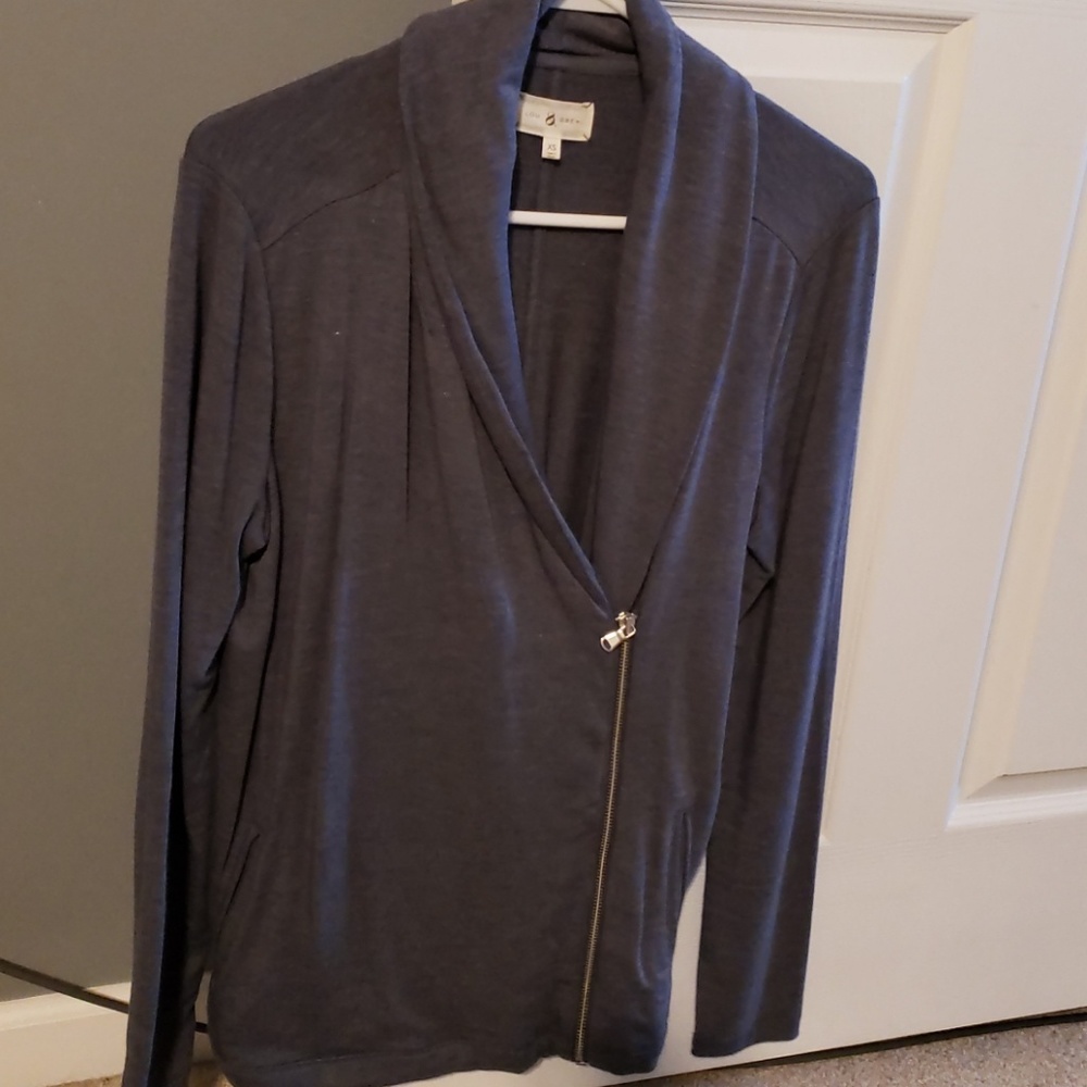 Lou & Grey slate blue top size XS